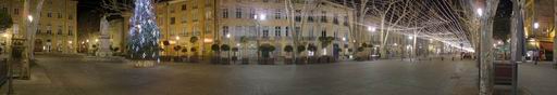 Panorama Aix Cours Mirabeau